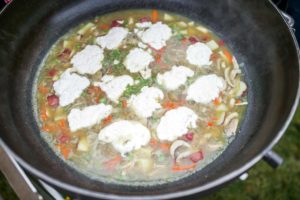 Crazy Kettle Chicken and Dumplings