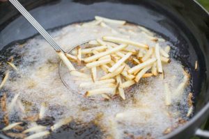 Crazy Kettle French Fries Stir while cooking